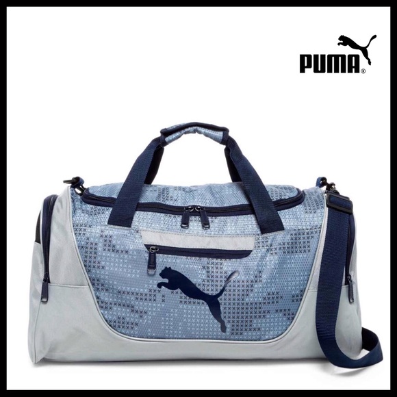 Puma Handbags - PUMA LOGO DUFFEL GYM TRAVEL BAG